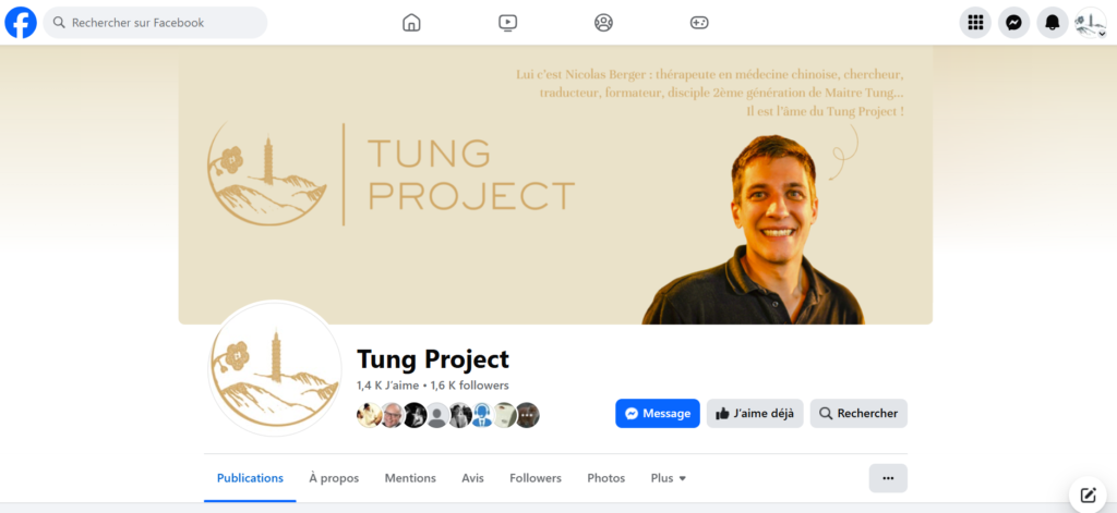 Tung Project Facebook page